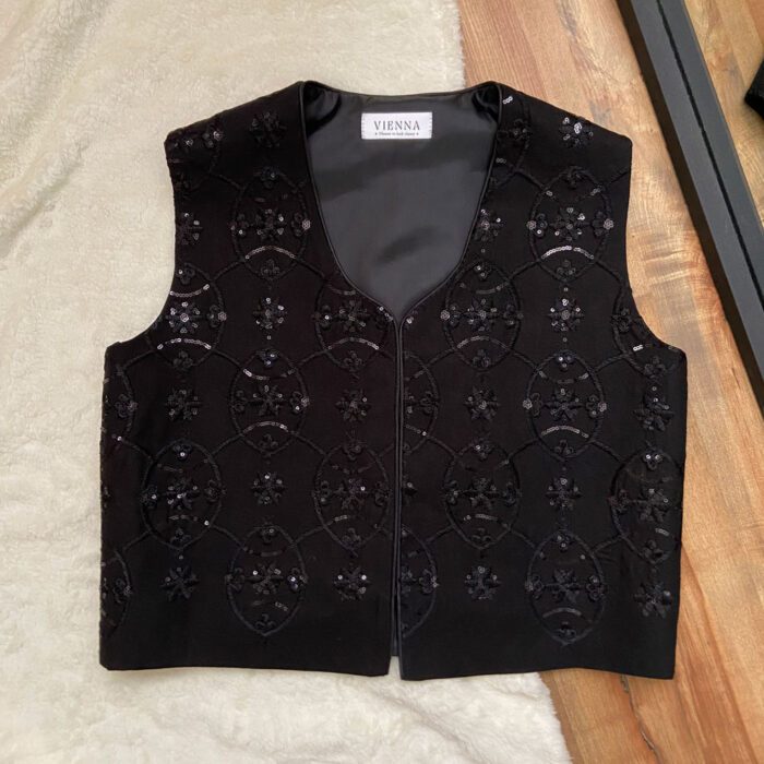 جلیقه مجلسی سوزن دوزی کد W1241